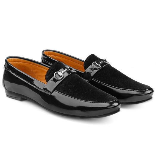 Men's Patent Upper Loafer & Moccasins Shoes