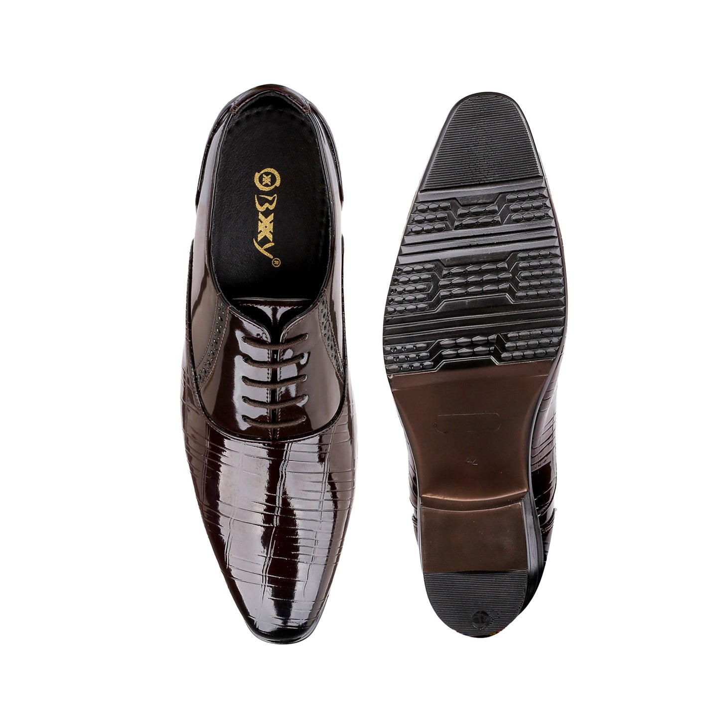 Mens Wedding Wear Elevator Shoes  9CM Hidden Lift Brown
