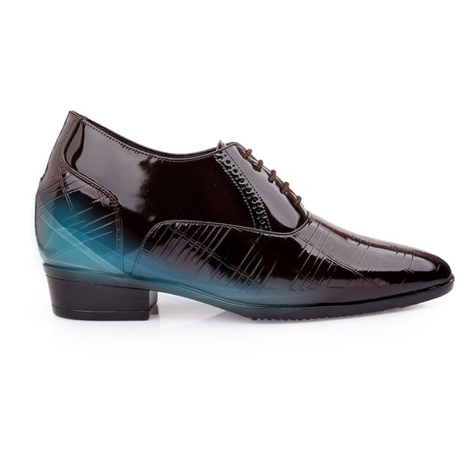 BXXY Mens Wedding Wear Elevator Shoes 9CM Hidden Lift
