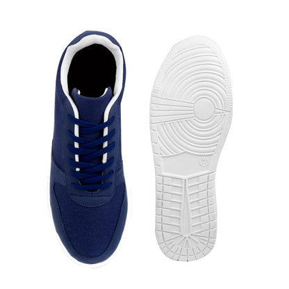 Men's 3 Inch Hidden Height Increasing Shoes - Blue