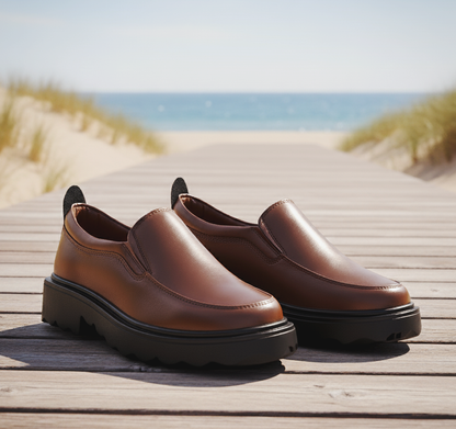 Bxxy Men’s Comfortablr Loafers Shoes For Office & Travel