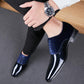 Men's Vegan Leather Lace-up Wedding Wear Shoes