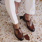 Bxxy's Vegan Leather Ethnic Fusion Sandals