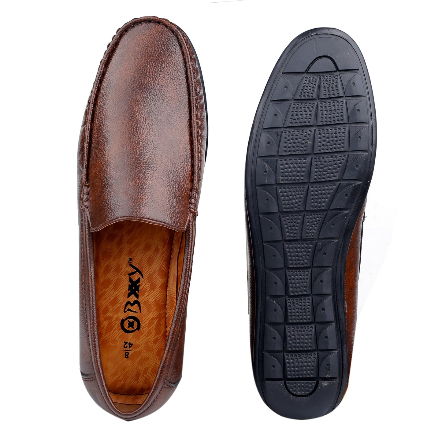 Men's Faux Leather Casual Stylish Loafers for all Seasons