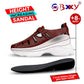 Men's 3 Inch Hidden Height Increasing Latest Casual Bxxy's Elevator Sandals