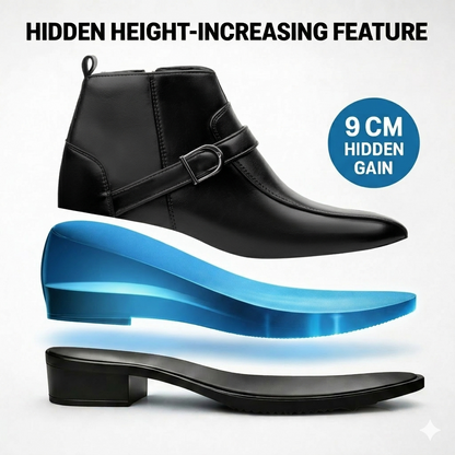 BXXY Elite Hidden Lift Boots Luxury Formal Collection
