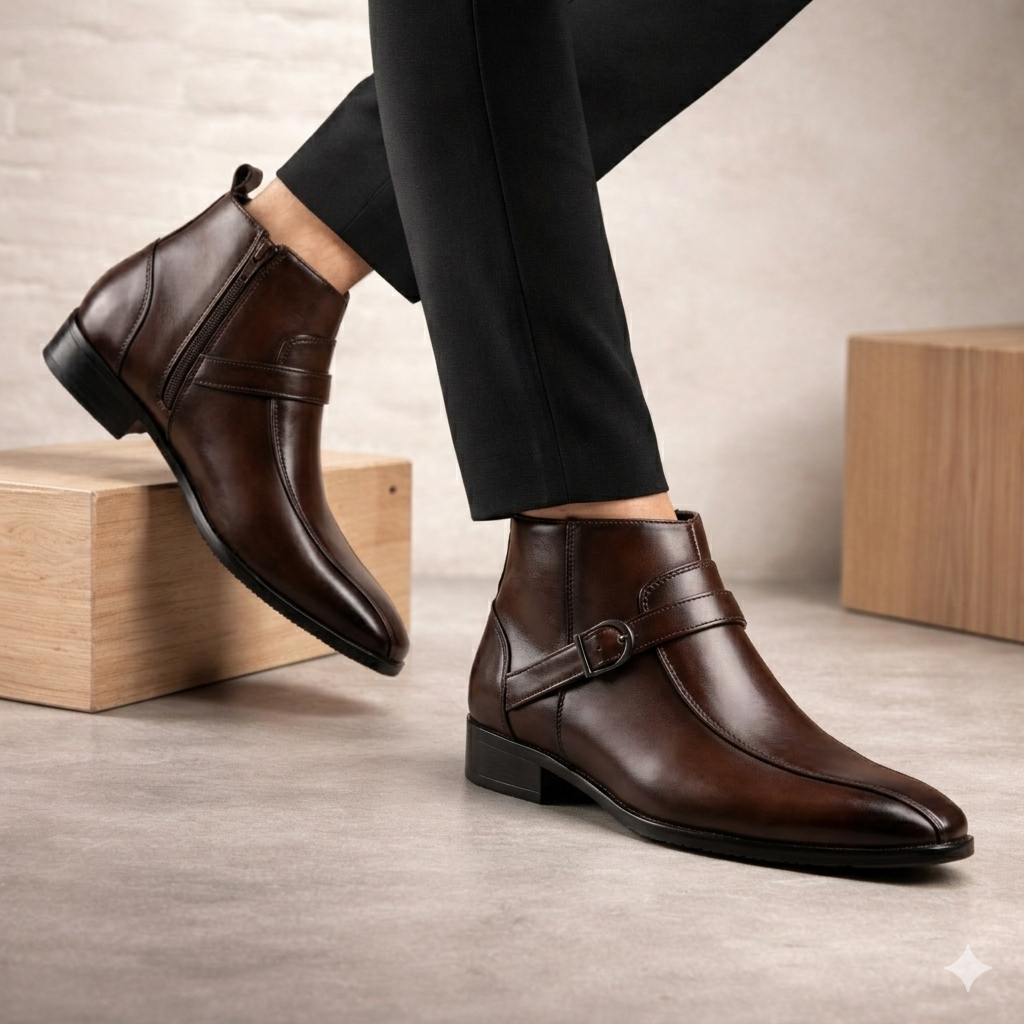 BXXY Elite Hidden Lift Boots Luxury Formal Collection