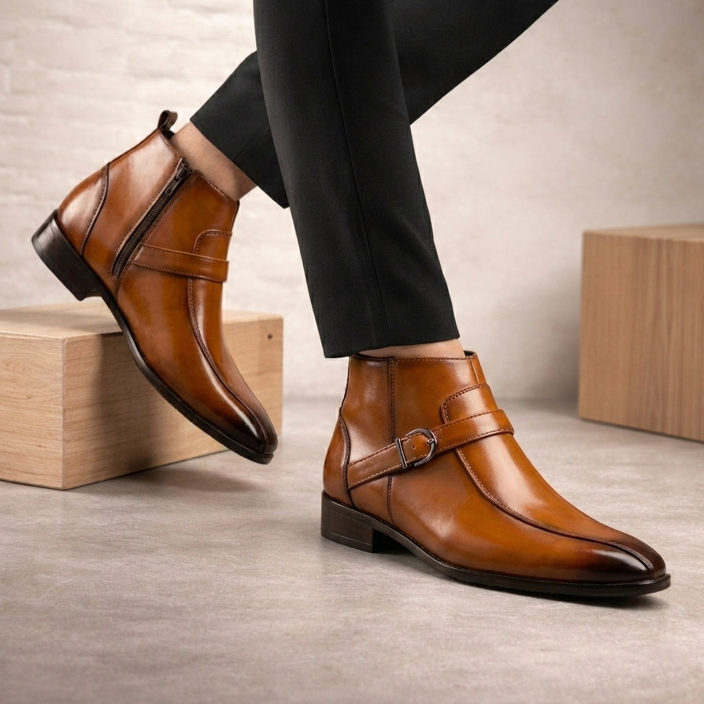 BXXY Elite Hidden Lift Boots Luxury Formal Collection