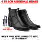 Stylish 2 Inches Heel Height Elevator Boots for Extra Confidence