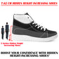 Men's 3 Inch Hidden Height Increasing shoes