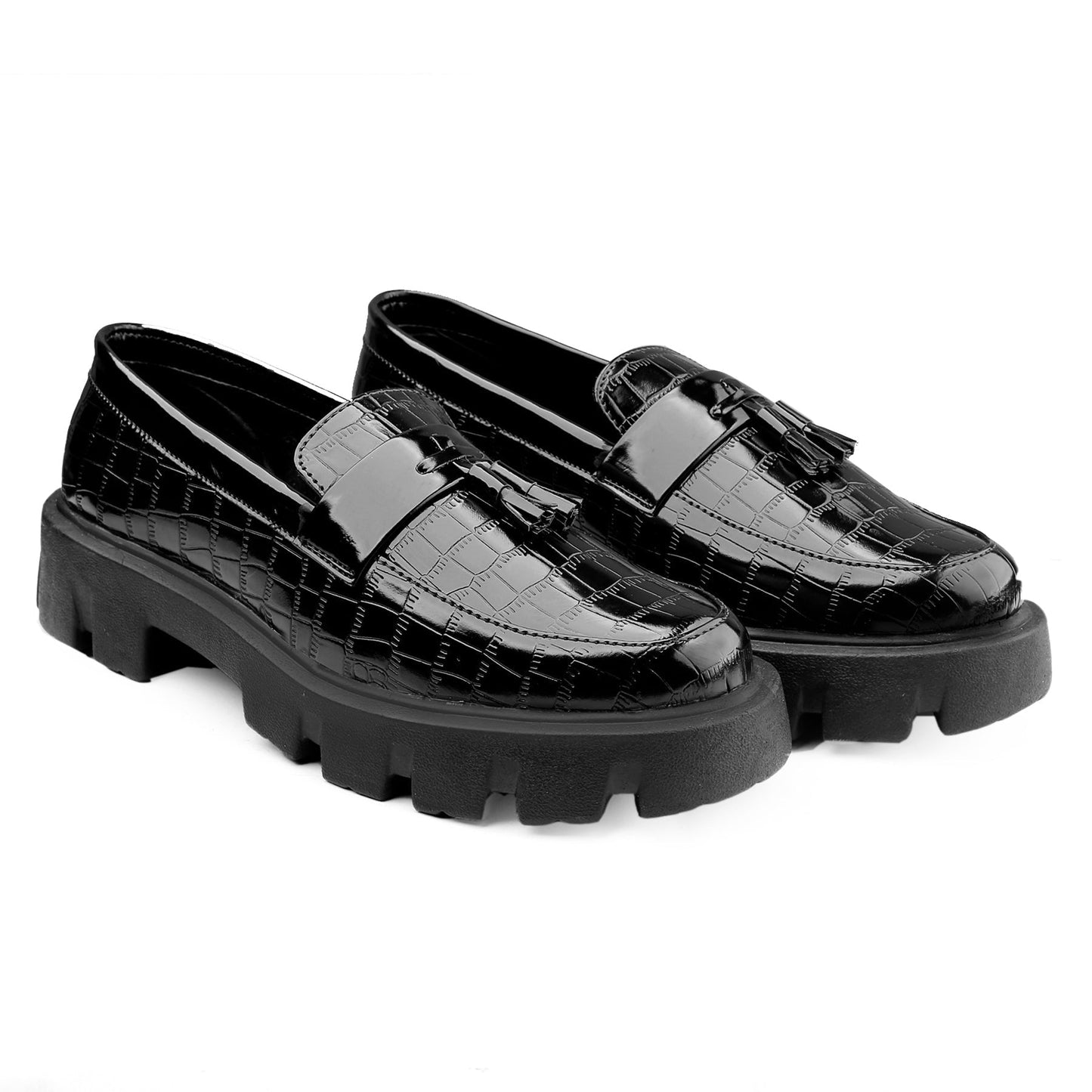Bxxy's Faux Leather Slip-on Loafers