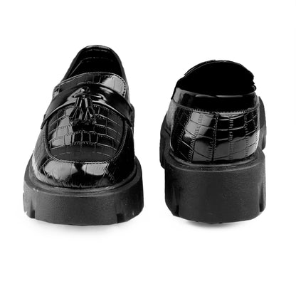 Bxxy's Faux Leather Slip-on Loafers
