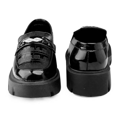 Bxxy's Faux Leather Slip-on Loafers