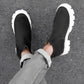 Bxxy Men's Suede Material Casual Chelsea Slip-On Boots