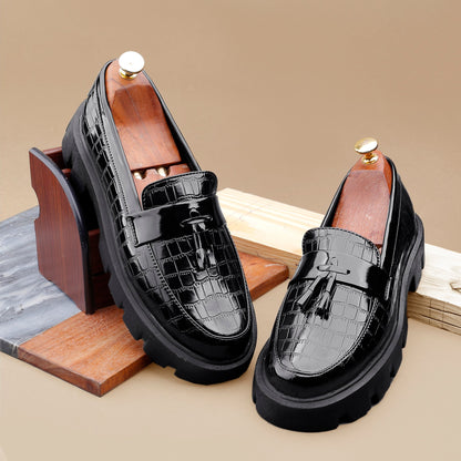 Bxxy's Faux Leather Slip-on Loafers