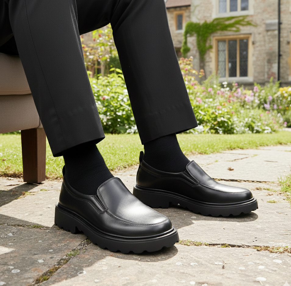 Bxxy Men’s Comfortablr Loafers Shoes For Office & Travel