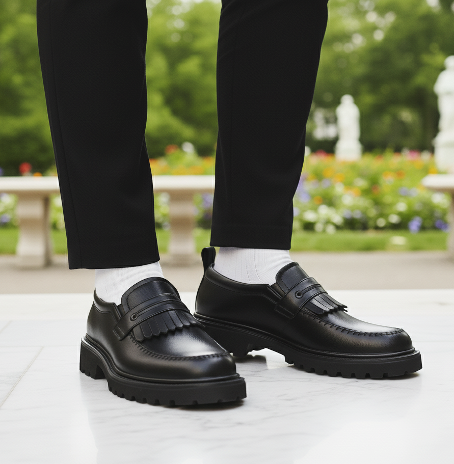 Versatile Formal Slip-On Shoes – All-Day Comfort Design