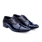 Bxxy's Faux Leather Semi Suede Classic Party Wear Lace-up Shoes for Men