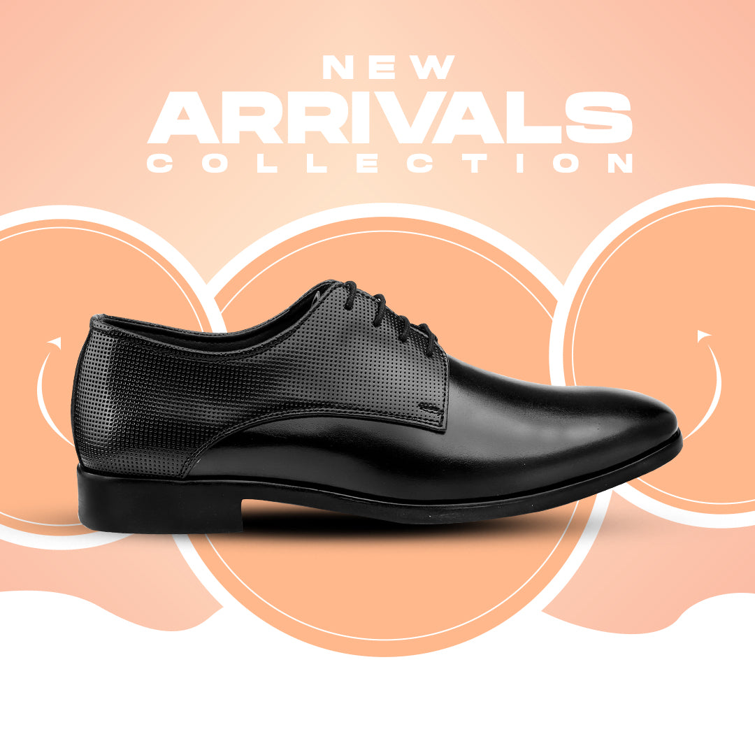 Bxxy's Faux Leather Work wear Lace-up Formal Shoes for Men