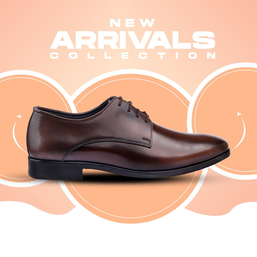 Bxxy's Faux Leather Work wear Lace-up Formal Shoes for Men