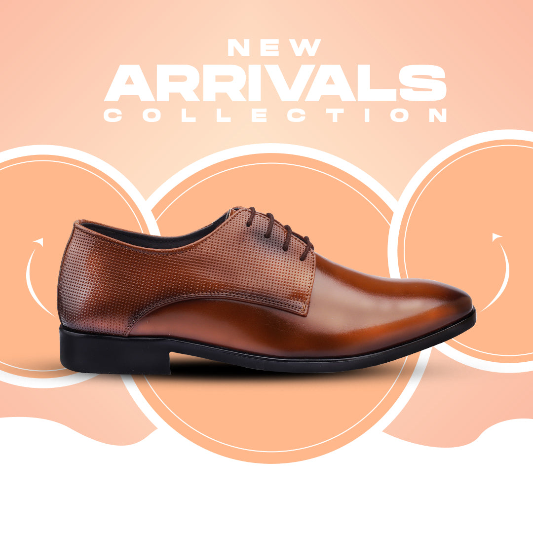 Bxxy's Faux Leather Work wear Lace-up Formal Shoes for Men