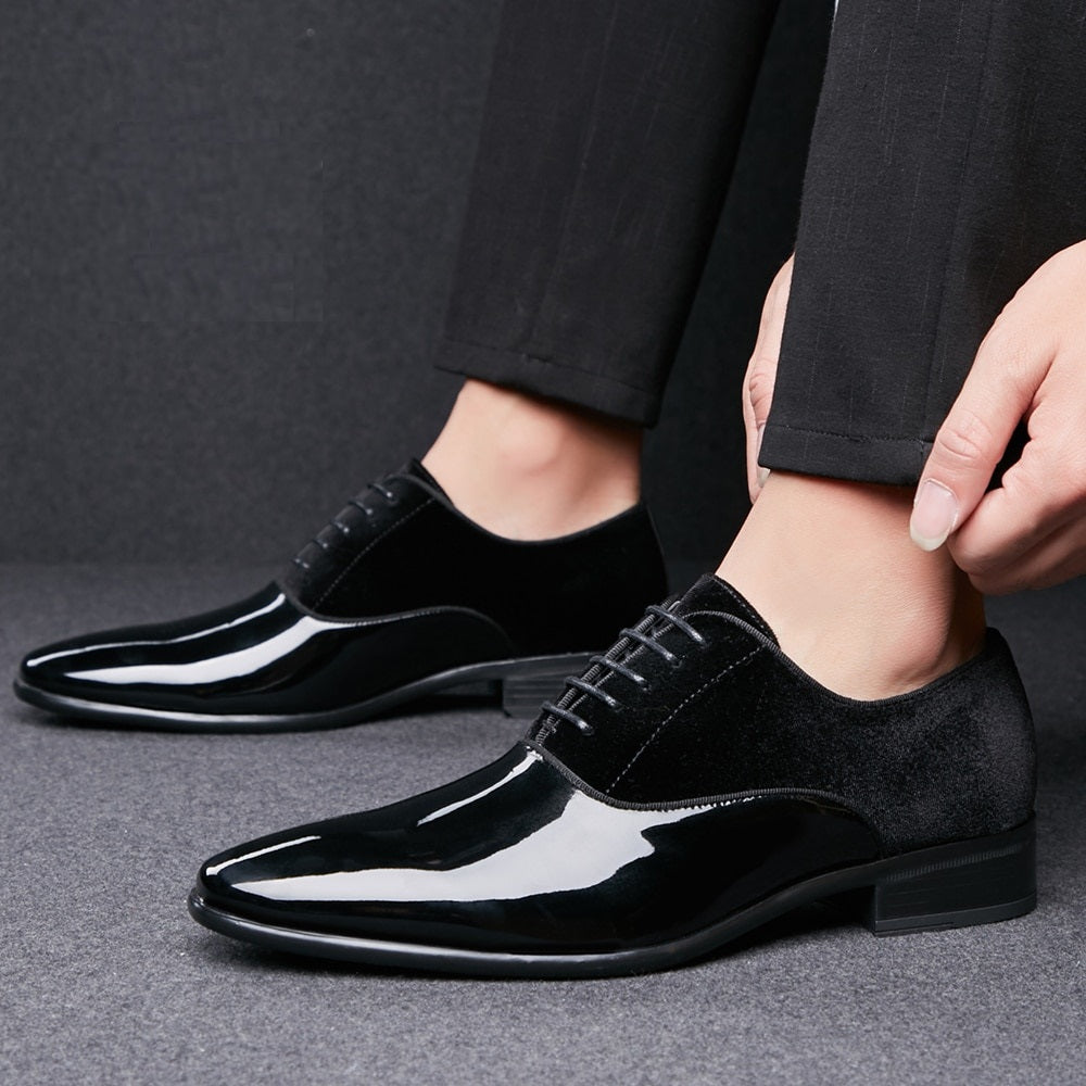 Bxxy's Vegan Leather Premium Lace-up Shoes