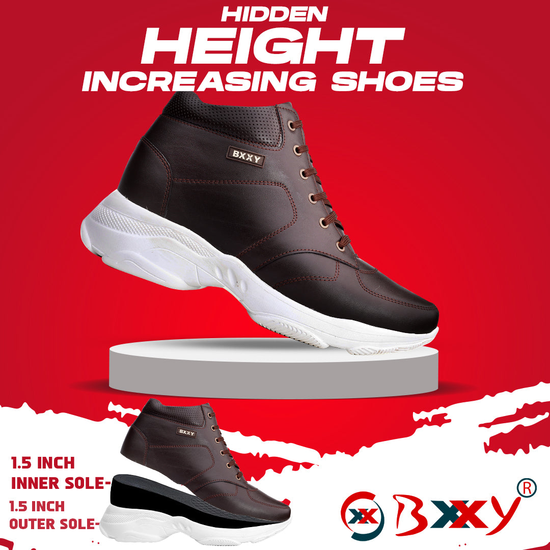 BXXY Elevator Shoes Smart Stylish & Comfortable Height Increasing Footwear