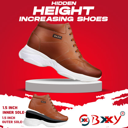 BXXY Elevator Shoes Smart Stylish & Comfortable Height Increasing Footwear