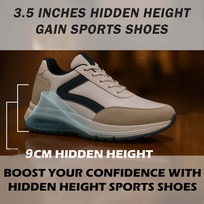 Bxxy Mens 9cm Height Increasing Sports Shoes Hidden Elevator Boost