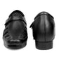 Men's 3 Inch Hidden Height Increasing Elevator Velcro Sandals