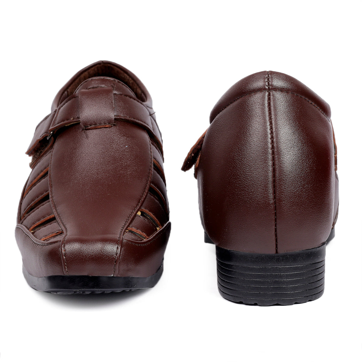Men's All New 3 Inch Hidden Height Increasing Office Wear Elevator Roman Sandals