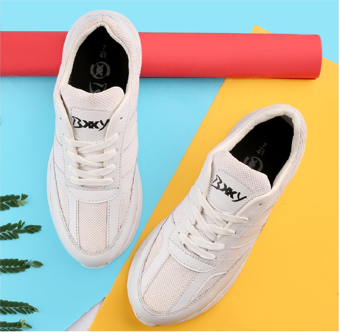 BXXY Men's New Casual Sports and Running Lace-Up Shoes