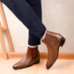 Men's Height Increasing Chelsea Boots – 3.5 Inch (9CM) Lift, Invisible Heel