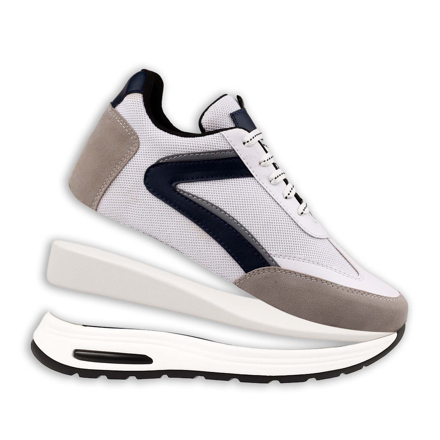 Bxxy Mens 9cm Height Increasing Sports Shoes Hidden Elevator Boost