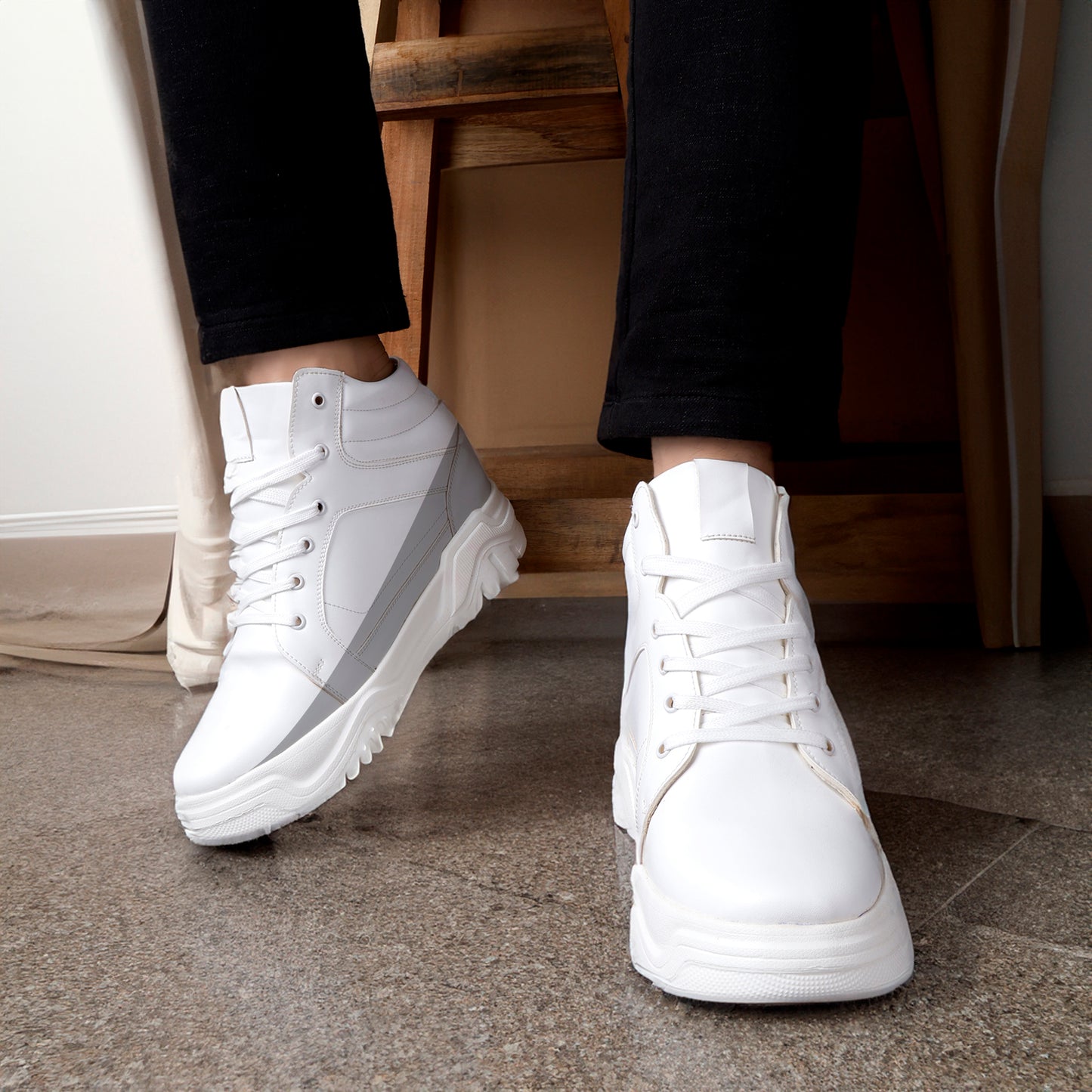 Men's 3.74 (9.5CM) Inches Hidden Height Increasing Shoes