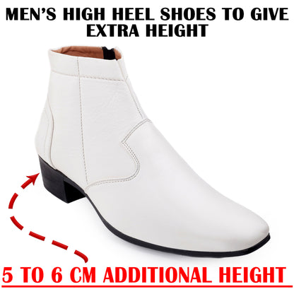 Bxxy Classic Formal Zipper Boots for Men