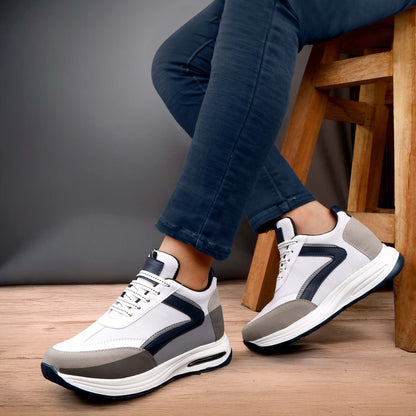Bxxy Mens 9cm Height Increasing Sports Shoes Hidden Elevator Boost