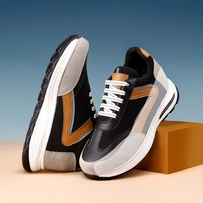 Bxxy Mens 9cm Height Increasing Sports Shoes Hidden Elevator Boost