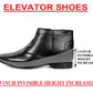 BXXY 9 cm (3.5 Inch) Height Increasing Formal and Casual Pu Leather Boots for All Occasions