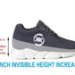 Men's 3 Inch Hidden Height Increasing Casual Sport Shoes