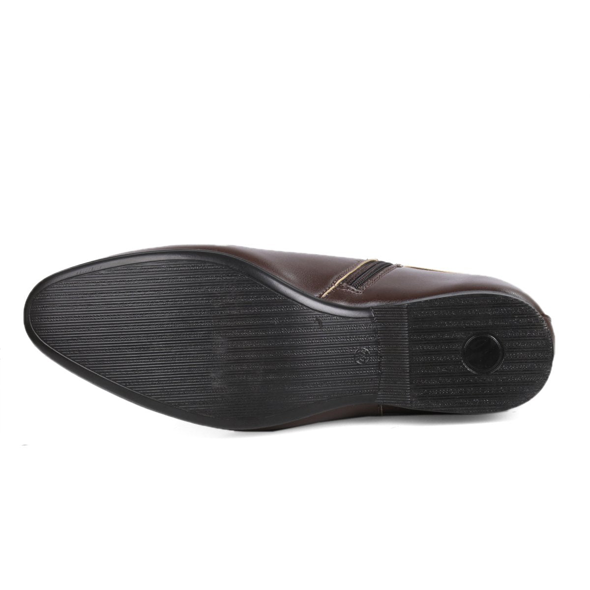 BXXY 3.5 Inch Height Increasing Formal and Casual Pu Leather Derby Boots for All Ocassions