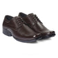 Men/s Formal Derby Faux Upper Office Wear Lace Up Black Shoes