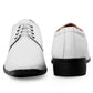 Men/s Formal Derby Faux Upper Office Wear Lace Up Black Shoes