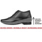 Men's 3 Inch Height Increasing Formal Faux Leather Brogue Oxford Shoes
