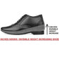 3 Inch Height Increasing Formal Faux Leather Brogue Oxford Shoes