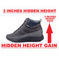 Bxxy's 3 Inch Hidden Height Increasing All Purpose Elevator Sports Elevator Casual Shoes for Men