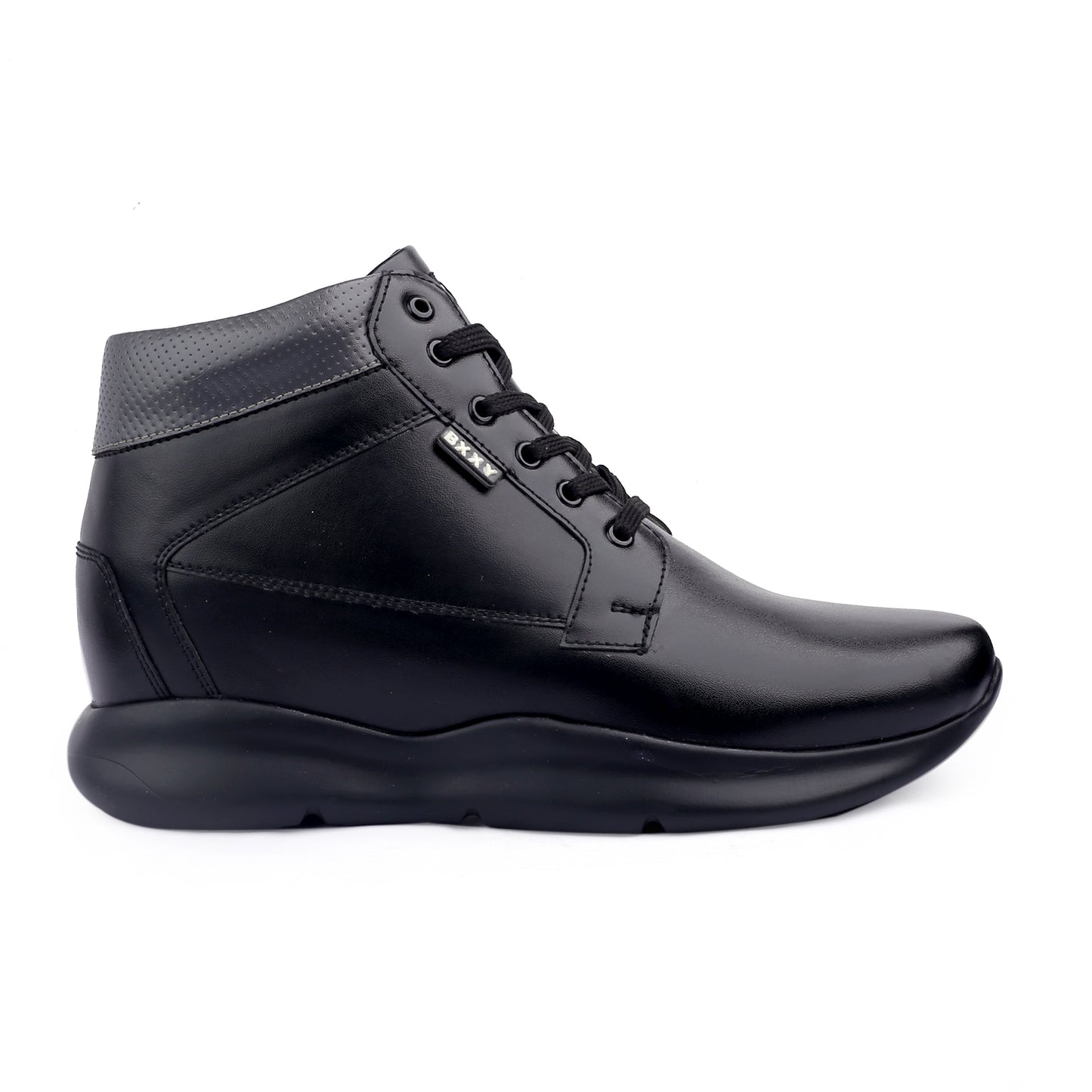 Bxxy's Men 3 Inch Hidden Height Increasing/Elevator Casual Lace-up Outdoor Sneaker Boot