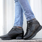 Bxxy's Men 3 Inch Hidden Height Increasing/Elevator Casual Lace-up Outdoor Sneaker Boot