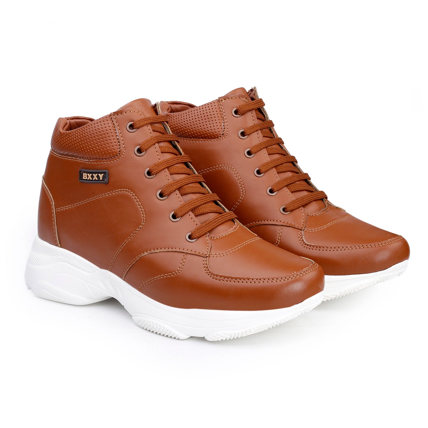 Men's 3 Inch Hidden Height Increasing Casual Outdoor Sneakers Boot in Eva Sole