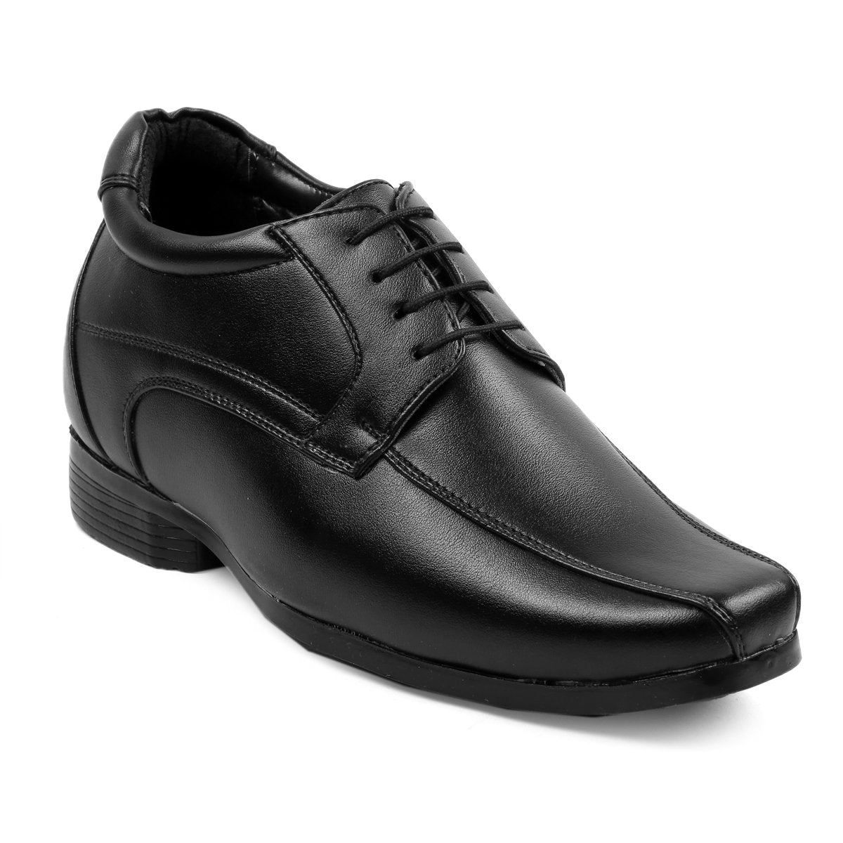 Bxxy's Faux Leather Partywear Lace-up Formal Shoes for Men